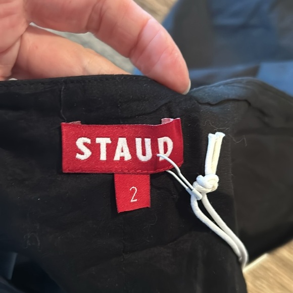 SSENSE NEW  STAUD “Kai” black halter top 2 - Picture 11 of 16